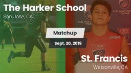 Matchup: The Harker School vs. St. Francis  2019