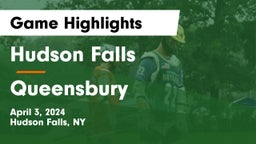 Hudson Falls  vs Queensbury  Game Highlights - April 3, 2024