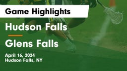 Hudson Falls  vs Glens Falls  Game Highlights - April 16, 2024