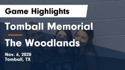 Tomball Memorial  vs The Woodlands Game Highlights - Nov. 6, 2020