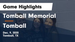 Tomball Memorial  vs Tomball  Game Highlights - Dec. 9, 2020