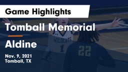 Tomball Memorial  vs Aldine  Game Highlights - Nov. 9, 2021