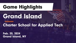 Grand Island  vs Charter School for Applied Tech  Game Highlights - Feb. 20, 2024