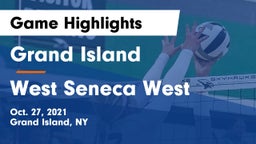 Grand Island  vs West Seneca West  Game Highlights - Oct. 27, 2021