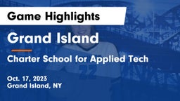 Grand Island  vs Charter School for Applied Tech  Game Highlights - Oct. 17, 2023