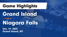 Grand Island  vs Niagara Falls  Game Highlights - Oct. 19, 2023