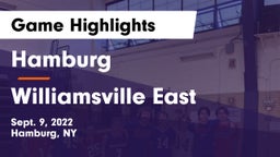 Hamburg  vs Williamsville East  Game Highlights - Sept. 9, 2022