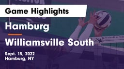Hamburg  vs Williamsville South  Game Highlights - Sept. 15, 2022