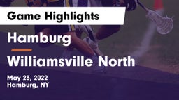 Hamburg  vs Williamsville North  Game Highlights - May 23, 2022