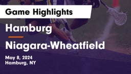 Hamburg  vs Niagara-Wheatfield  Game Highlights - May 8, 2024