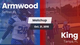 Matchup: Armwood  vs. King  2016