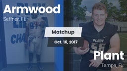 Matchup: Armwood  vs. Plant  2017