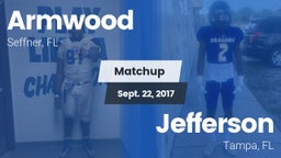Matchup: Armwood  vs. Jefferson  2017
