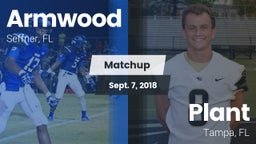 Matchup: Armwood  vs. Plant  2018