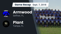 Recap: Armwood  vs. Plant  2018
