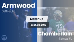 Matchup: Armwood  vs. Chamberlain  2019