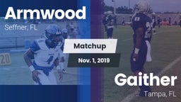 Matchup: Armwood  vs. Gaither  2019