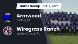 Recap: Armwood  vs. Wiregrass Ranch  2020