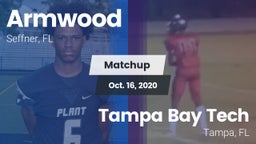 Matchup: Armwood  vs. Tampa Bay Tech  2020