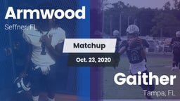 Matchup: Armwood  vs. Gaither  2020