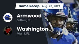 Recap: Armwood  vs. Washington  2021
