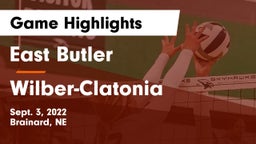 East Butler  vs Wilber-Clatonia  Game Highlights - Sept. 3, 2022