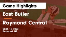 East Butler  vs Raymond Central  Game Highlights - Sept. 13, 2022