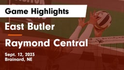 East Butler  vs Raymond Central  Game Highlights - Sept. 12, 2023