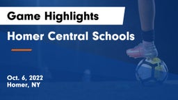 Homer Central Schools Game Highlights - Oct. 6, 2022