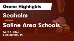 Seaholm  vs Saline Area Schools Game Highlights - April 4, 2023