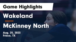 Wakeland  vs McKinney North  Game Highlights - Aug. 25, 2023