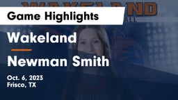Wakeland  vs Newman Smith Game Highlights - Oct. 6, 2023