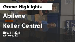 Abilene  vs Keller Central  Game Highlights - Nov. 11, 2021