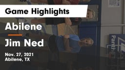 Abilene  vs Jim Ned  Game Highlights - Nov. 27, 2021