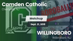 Matchup: Camden Catholic vs. WILLINGBORO  2018