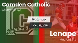 Matchup: Camden Catholic vs. Lenape  2018