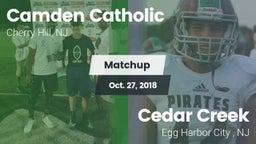 Matchup: Camden Catholic vs. Cedar Creek  2018