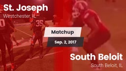 Matchup: St. Joseph High vs. South Beloit  2017