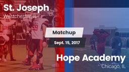 Matchup: St. Joseph High vs. Hope Academy  2017