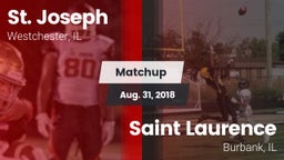 Matchup: St. Joseph High vs. Saint Laurence  2018