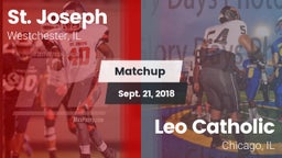Matchup: St. Joseph High vs. Leo Catholic  2018