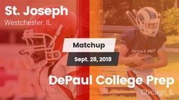 Matchup: St. Joseph High vs. DePaul College Prep  2018