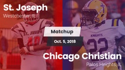 Matchup: St. Joseph High vs. Chicago Christian  2018