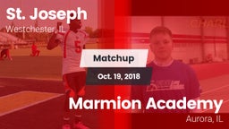 Matchup: St. Joseph High vs. Marmion Academy  2018