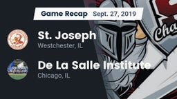 Recap: St. Joseph  vs. De La Salle Institute 2019