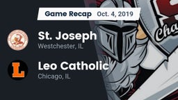 Recap: St. Joseph  vs. Leo Catholic  2019