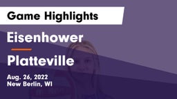 Eisenhower  vs Platteville  Game Highlights - Aug. 26, 2022