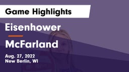 Eisenhower  vs McFarland Game Highlights - Aug. 27, 2022