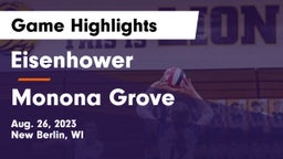 Eisenhower  vs Monona Grove Game Highlights - Aug. 26, 2023