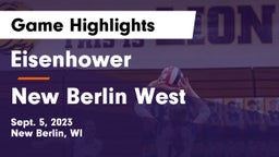 Eisenhower  vs New Berlin West  Game Highlights - Sept. 5, 2023